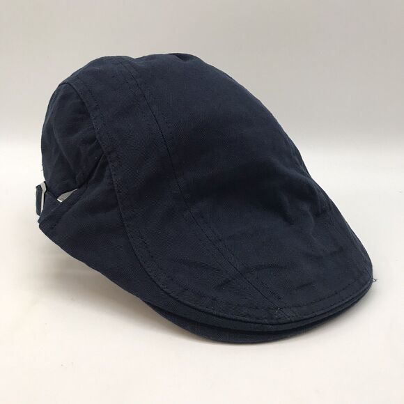 Duckbill Gatsby Cap Navy Twill Men's OSFM Newsboy Ivy Hat Golf Hat Casual Cabbie - Picture 9 of 11